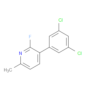 Pyridine, 3-(3,5-dichlorophenyl)-2-fluoro-6-methyl-