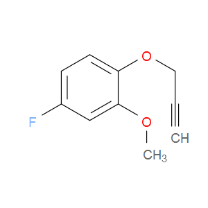 4-Fluoro-2-methoxy-1-(2-propyn-1-yloxy)benzene