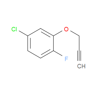 4-Chloro-1-fluoro-2-(2-propyn-1-yloxy)benzene