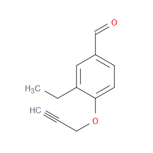 Benzaldehyde, 3-ethyl-4-(2-propyn-1-yloxy)-