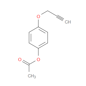 Phenol, 4-(2-propyn-1-yloxy)-, 1-acetate