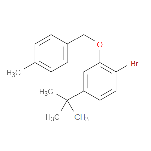 1-bromo-4-(tert-butyl)-2-((4-methylbenzyl)oxy)benzene