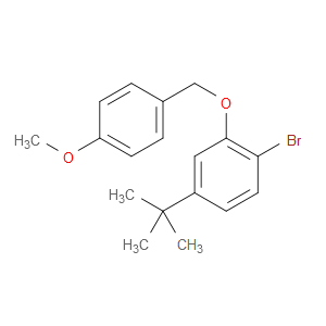 1-bromo-4-(tert-butyl)-2-((4-methoxybenzyl)oxy)benzene