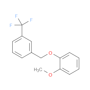 1-methoxy-2-((3-(trifluoromethyl)benzyl)oxy)benzene