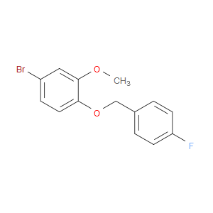 4-bromo-1-((4-fluorobenzyl)oxy)-2-methoxybenzene