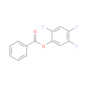 Phenol, 2,4,5-trifluoro-, 1-benzoate