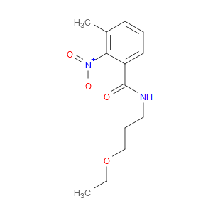 N-(3-ethoxypropyl)-3-methyl-2-nitrobenzamide