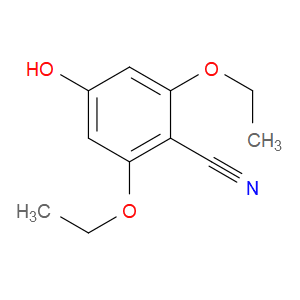 Benzonitrile, 2,6-diethoxy-4-hydroxy-