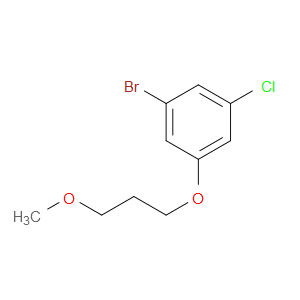 1-Bromo-3-chloro-5-(3-methoxypropoxy)benzene