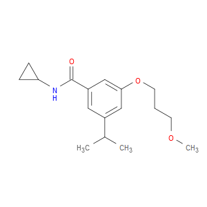 N-Cyclopropyl-3-(3-methoxypropoxy)-5-(1-methylethyl)benzamide