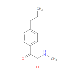 N-Methyl-α-oxo-4-propylbenzeneacetamide