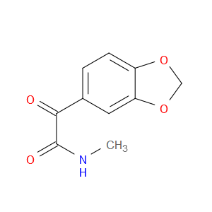 N-Methyl-α-oxo-1,3-benzodioxole-5-acetamide