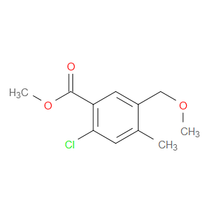 methyl 2-chloro-5-(methoxymethyl)-4-methylbenzoate