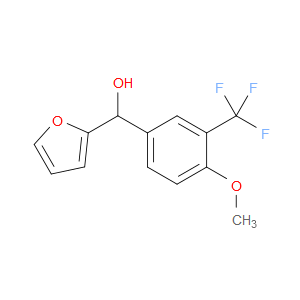 furan-2-yl(4-methoxy-3-(trifluoromethyl)phenyl)methanol