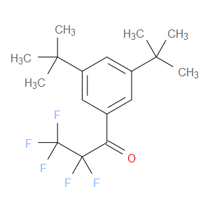 1-(3,5-di-tert-butylphenyl)-2,2,3,3,3-pentafluoropropan-1-one