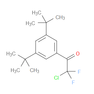 2-chloro-1-(3,5-di-tert-butylphenyl)-2,2-difluoroethanone