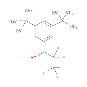 1-(3,5-di-tert-butylphenyl)-2,2,3,3,3-pentafluoropropan-1-ol