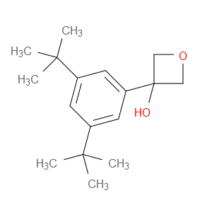 3-(3,5-di-tert-butylphenyl)oxetan-3-ol