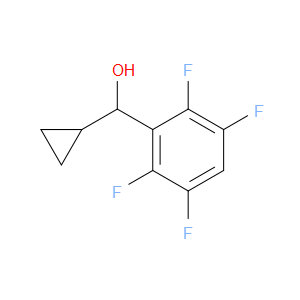 cyclopropyl(2,3,5,6-tetrafluorophenyl)methanol