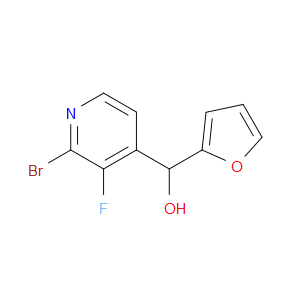 (2-bromo-3-fluoropyridin-4-yl)(furan-2-yl)methanol