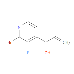 1-(2-bromo-3-fluoropyridin-4-yl)prop-2-en-1-ol