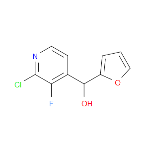 (2-chloro-3-fluoropyridin-4-yl)(furan-2-yl)methanol