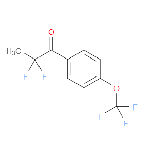 2,2-difluoro-1-(4-(trifluoromethoxy)phenyl)propan-1-one