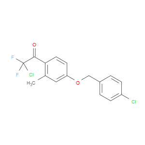 2-chloro-1-(4-((4-chlorobenzyl)oxy)-2-methylphenyl)-2,2-difluoroethanone