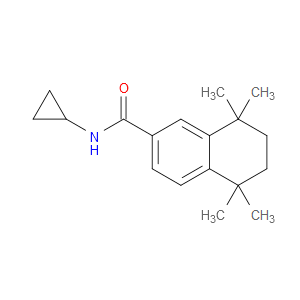 N-Cyclopropyl-5,6,7,8-tetrahydro-5,5,8,8-tetramethyl-2-naphthalenecarboxamide