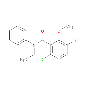3,6-Dichloro-N-ethyl-2-methoxy-N-phenylbenzamide