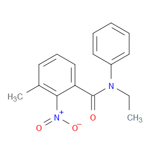 N-ethyl-3-methyl-2-nitro-N-phenylbenzamide