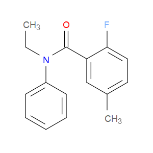 N-Ethyl-2-fluoro-5-methyl-N-phenylbenzamide