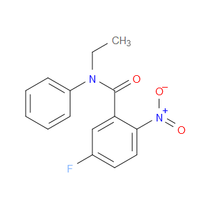 N-ethyl-5-fluoro-2-nitro-N-phenylbenzamide