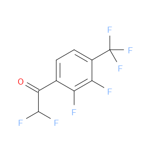1-(2,3-difluoro-4-(trifluoromethyl)phenyl)-2,2-difluoroethanone