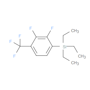 (2,3-difluoro-4-(trifluoromethyl)phenyl)triethylsilane