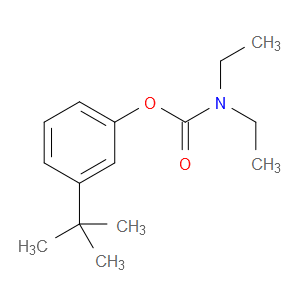 Carbamic acid, diethyl-, 3-(1,1-dimethylethyl)phenyl ester