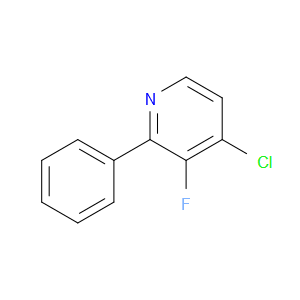 Pyridine, 4-chloro-3-fluoro-2-phenyl-