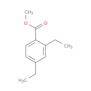 Benzoic acid, 2,4-diethyl-, methyl ester