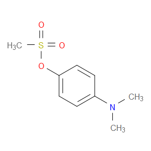 Phenol, 4-(dimethylamino)-, 1-methanesulfonate