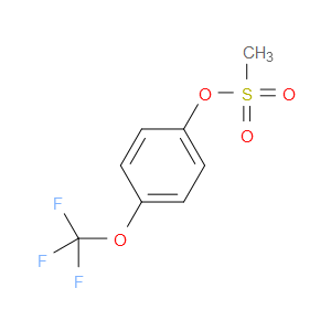 Phenol, 4-(trifluoromethoxy)-, 1-methanesulfonate