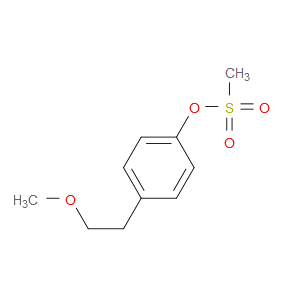 Phenol, 4-(2-methoxyethyl)-, 1-methanesulfonate