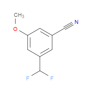 3-(Difluoromethyl)-5-methoxybenzonitrile
