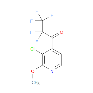 1-(3-chloro-2-methoxypyridin-4-yl)-2,2,3,3,3-pentafluoropropan-1-one