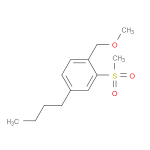 4-butyl-1-(methoxymethyl)-2-(methylsulfonyl)benzene