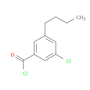 3-butyl-5-chlorobenzoyl chloride