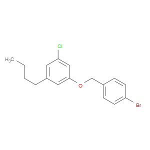1-((4-bromobenzyl)oxy)-3-butyl-5-chlorobenzene