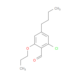 4-butyl-2-chloro-6-propoxybenzaldehyde