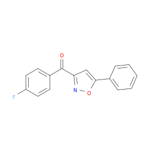(4-fluorophenyl)(5-phenylisoxazol-3-yl)methanone