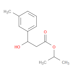 isopropyl 3-hydroxy-3-(m-tolyl)propanoate