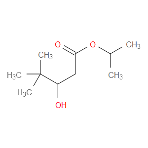 isopropyl 3-hydroxy-4,4-dimethylpentanoate